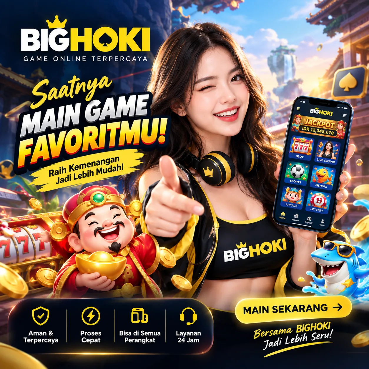 BIGHOKI 88BIG game online banner